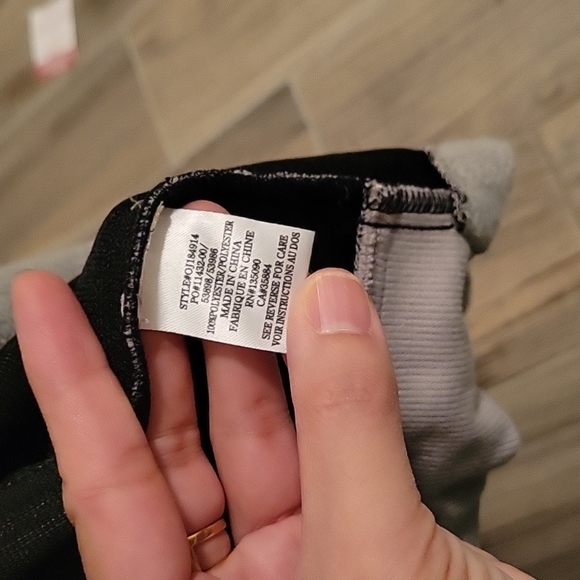 Others Follow Bomber Biker Fleece Gray Jacket - Picture 4 of 6